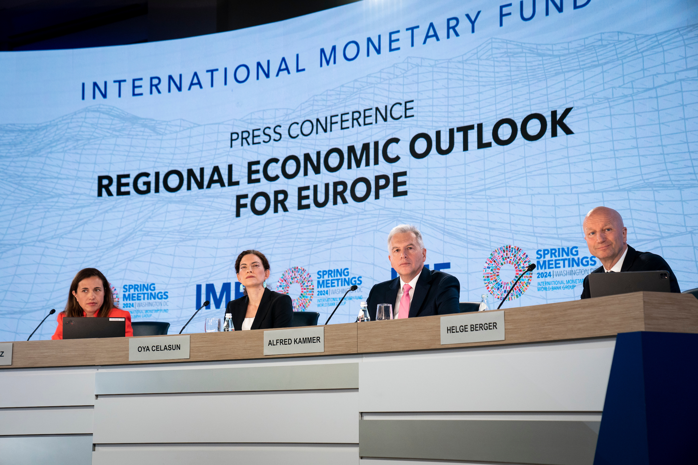 European Regional Economic Outlook -  Press Briefing with Alfred Kammer, Director, IMF European Director; April 2024