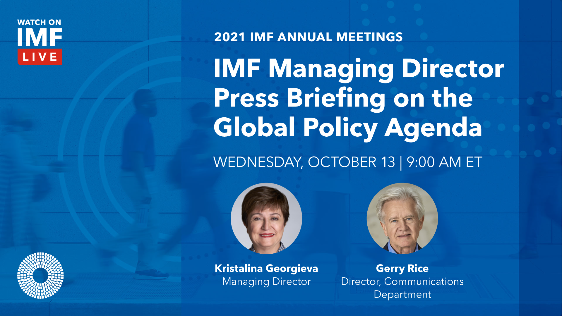 IMF Annual Meetings Update Day 2