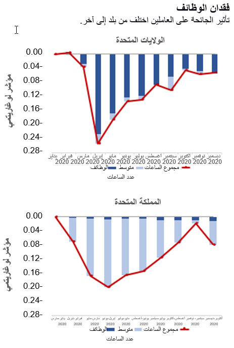 فقدان الوظائف