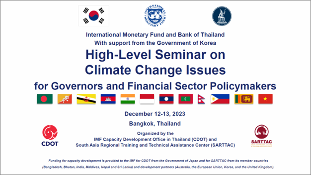 High-level Seminar On Climate Change Issues For Governors And Financial ...