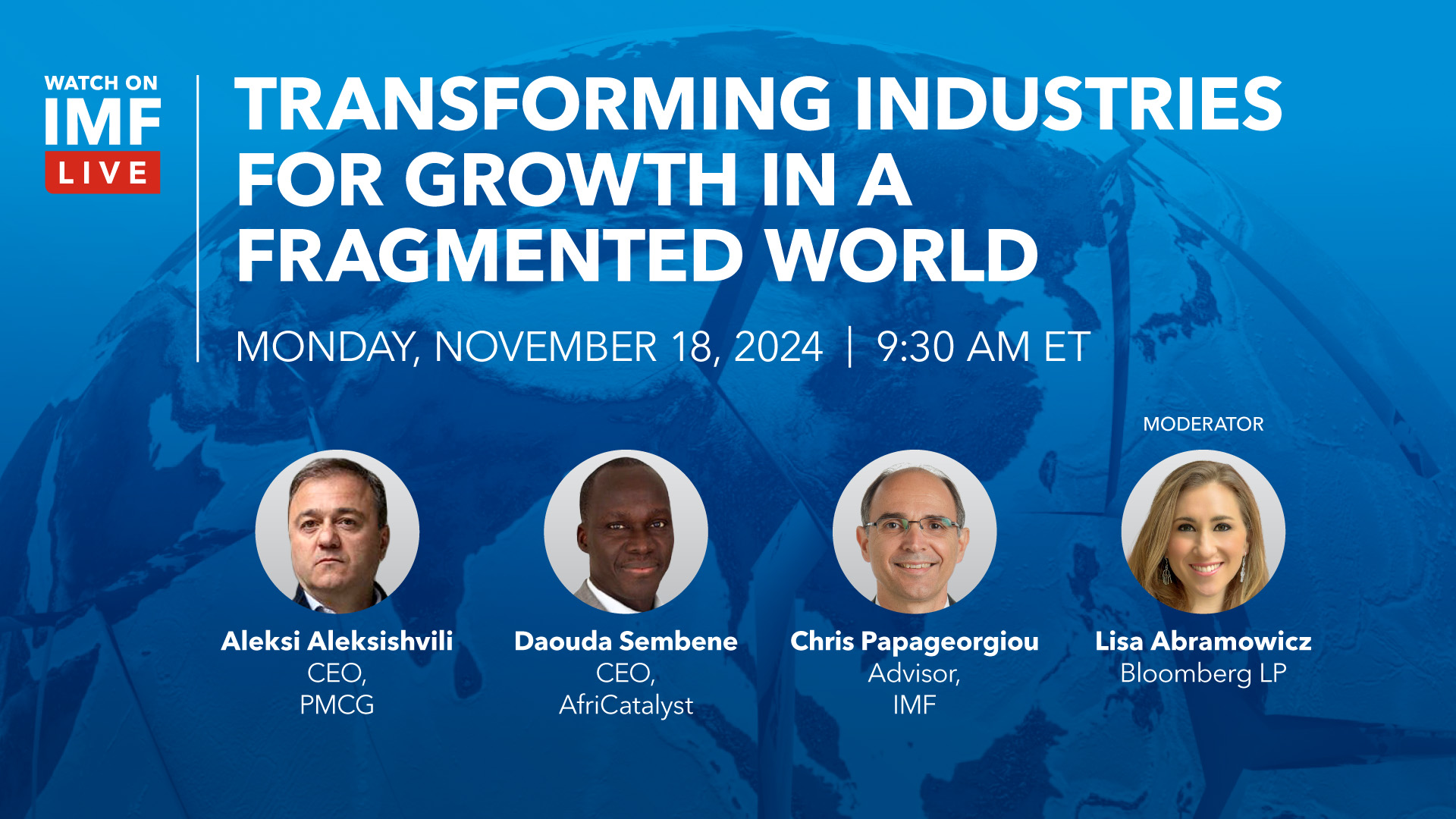 Transforming Industries for Growth in a Fragmented World