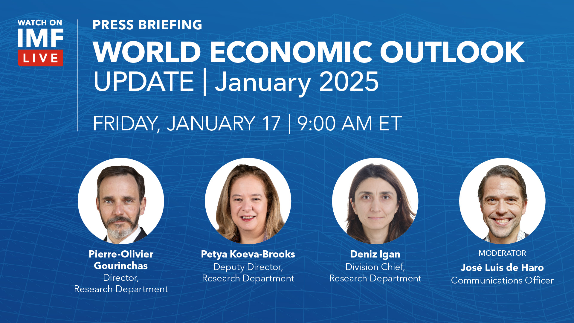 World Economic Outlook Update, January 2025: Press Briefing