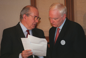 IMF Managing Director Michel Camdessus
and Interim Committee Chairman Philippe Maystadt