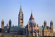 Parliament building in Ottawa. Canada is one of 12 countries to have set up a fiscal council since 2005 (photo: Ron de Vries/Newscom) 